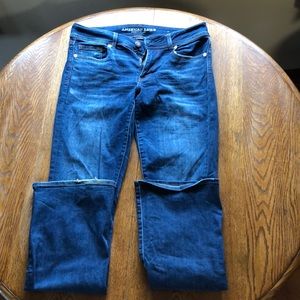 American Eagle Super Stretch Kick Boot Jeans